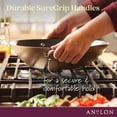 thumbnail image 3 of Anolon Advanced Home Hard Anodized Nonstick Wok/Stir Fry with Lid and Cooking Tool, 14 Inch, Bronze, 3 of 9