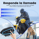 thumbnail image 4 of Audífonos Para Casco De Motos Bluetooth 5.0 Impermeables Ip67 negro linea azul, 4 of 5