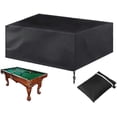 thumbnail image 1 of Housse de Table de Billard avec Cordon de Serrage Adaptée pour Table de Snooker 225*116*82cm, 1 of 5