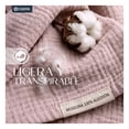 thumbnail image 2 of Manta Muselina 100% Algodón Frazada Esquimal Ideal para Cama, Sofá y Decoración (Rosa), 2 of 7
