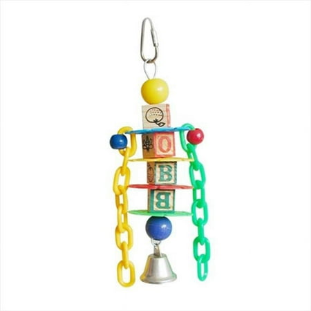 UPC: 0644472991123 | Ae Cage Company Happy Beaks Petite Learning Blocks Assorted Bird Toy – 1 Count