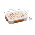 thumbnail image 2 of Meal Prep Box Salad Kit, .2l Portable Storage, Insulated Lid, Stainless Steel, for Workspace Travel, Meal Prep Containers, Durable Plastic, Commuter Kit, Healthy Eating, Food Storage, Ihhxbz, 2 of 8