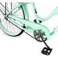 thumbnail image 2 of WonderWheels 26" Beach Cruiser Coaster Brake Stainless Steel Spokes One Piece Crank Alloy Orange Rims 36H W/ Fenders - Green, 2 of 4