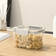 thumbnail image 2 of Hinati Clearance 700Ml Food Storage Containers Transparent Tight Kitchen Storage Airtight Food Storage Containers Kitchen and Pantry Organization Canisters for Pantry Organization and Storage, 2 of 4