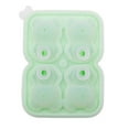 thumbnail image 2 of Ice Cube Tray Bear Shape Easy Demoulding with Funnel Lid 2/4 Grid All-Purpose Ice Cube Dessert Making Molds Kitchen Accessories, 2 of 8