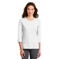 thumbnail image 1 of Port Authority® Ladies Modern Stretch Cotton 3/4-Sleeve Scoop Neck Shirt. L517 Autoridad Portuaria L517, 1 of 1