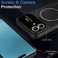 thumbnail image 3 of Hybrid Case for iPhone 16 Pro Max, 360 Rotating Kickstand Case with Wireless Charging MagSafe Shockproof Military Grade Drop Protection Phone Case Cover for iPhone 16 Pro Max 6.9-inch,Green, 3 of 10