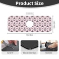 thumbnail image 2 of Sikiie Cute Cupcake Splash Guard for Sink Faucet-1 PC Super Absorbent Fast Drying Mat Sink Gadgets-Splash Guard for Kitchen, Sink Mat, 2 of 7