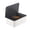 White box with black, variant on Storage Box with Lid for Household Masks Makeup Paper Storage Holder Organizer