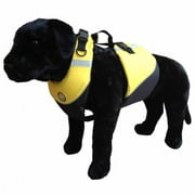 Flotation Dog Vest - Yellow - Medium