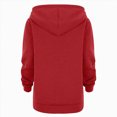 thumbnail image 4 of Gerichy Boys Full Zip Hoodie Hooded Sweatshirt Loose Casual Solid Comfy Long Sleeve Jacket with Pockets for Girls and Boys 3T-12T, 4 of 4