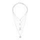thumbnail image 2 of Collar para mujer, joyería para mujer, collar en capas, collar para mujer, cadena con colgante, joyería, collar en capas personalizado con disco, cadena con colgante para mujer, collar en capas, un co, 2 of 2