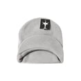thumbnail image 2 of TopHeadwear Cuffless Beanie Cap with Visor, Lt Grey, 2 of 2