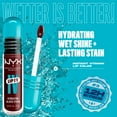 thumbnail image 5 of NYX Professional Makeup Gloss Collections Lip IV Hydrating Gloss Serum, Water Bout Wine, 0.16 oz, 5 of 12