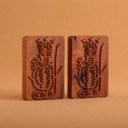 thumbnail image 2 of Lightning-struck jujube wood crape myrtle amulet, a Taoist ritual implement pendant, a "no-worry" pendant, a personal ornament, a clasp, a Taoist scripture, a treasure, a wooden craft., 2 of 4