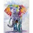 thumbnail image 1 of Drill Diamond Painting (DE3511) 5D DIY Kit de bordado de punto de cruz completo (Elephant04) 45x60cm FLhrweasw Nuevo, 1 of 1