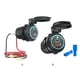 thumbnail image 3 of Riwesomey a prueba de agua, herramientas USB duales, cargadores rápidos, accesorio de Control para suministros de automóviles, piezas de Accesorios para motos Con 2 terminales azules Riwesomey VI021496-02B, 3 of 6