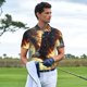 thumbnail image 3 of Balery Golden Sky Bald Eagle Camisa Polo de Hombre con Estampado, de Manga Corta y Tejido Medio, Camisa Tipo Golf Polo-Small, 3 of 6