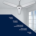 thumbnail image 3 of Ventilador de Techo Taurus 56 Pulgadas con Control de Pared 5 Velocidades APUS Taurus APU/S, 3 of 6
