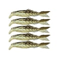 thumbnail image 4 of Yimiti Perch Pike Fishing Bait Soft Double Color Multi Join Bone Fish Paddle Tail,7# Seven For 8Cm, 4 of 8