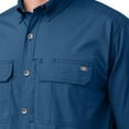 thumbnail image 5 of Dickies Men's DuraTech Ranger Ripstop Shirt, Dark Denim, 3XL, 5 of 5