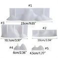 thumbnail image 3 of WINDLAND Personalized Mountain Candle Making Kit - Non-Stick Soap Resin Plaster Mold Set, 3 of 7