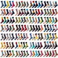 thumbnail image 4 of 5 Pairs Christmas Socks, Christmas Crew Socks for Women, Basketball socks for men and women， Holiday or Birthday Gift, 4 of 10