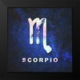 thumbnail image 2 of Villa, Milli 15x15 Black Modern Framed Museum Art Print Titled - Scorpio Space, 2 of 5