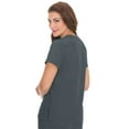 thumbnail image 2 of koi Classics Women's Nicole Crossover V-Neck Solid Scrub Top, 2 of 3