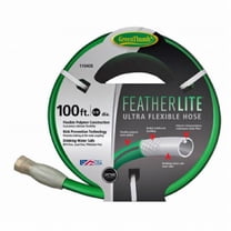 Green Thumb GTFTHL58100 FeatherLite 5/8" Inch x 100' Foot Ultra Flexible Garden Hose - Quantity of 2