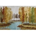 thumbnail image 2 of Ellens, Jacqueline 14x11 White Modern Wood Framed Museum Art Print Titled - Lake View, 2 of 4