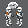 thumbnail image 2 of Men's Star Wars Wrong Droids Graphic Tee Charcoal Heather Large, 2 of 5
