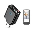 thumbnail image 1 of Cargador Receptor de audio de carga rápida USB inalámbrico Adaptador de transmisor auxiliar portátil, enchufe de la UE, con control remoto Noticed EL004859-03B, 1 of 2