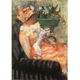 thumbnail image 2 of Cassatt, Mary 11x14 Black Ornate Wood Framed with Double Matting Museum Art Print Titled - The Cup Of Tea 1879, 2 of 4