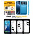 thumbnail image 2 of Funda de teléfono BSNRM para iPhone 16 Pro Max con tarjetero azul, 2 of 9