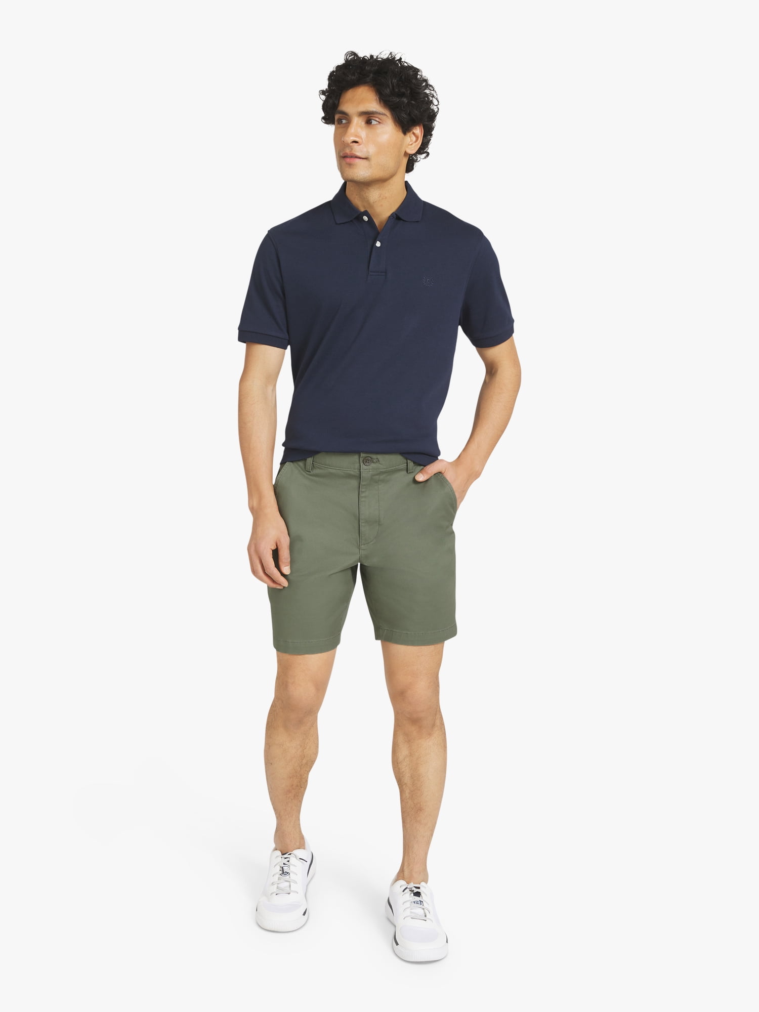 Chaps Men's & Big Men's Flat Front Shorts, Sizes 30-42, 8" Inseam