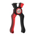 thumbnail image 2 of Tijeras para cortar línea de pesca, compactas, antideslizantes, ergonómicas y resistentes. Rojo Negro, 2 of 8