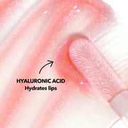 Hard Candy Glosstopia Lip Gloss, High-Shine Hydrating, Hyaluronic Acid, Golden Shimmer