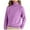 Purple, variant on Gyexs Womens Fall Sweaters Casual Classic Soft Loose Fit Basic Pullover Business Casual Work Blouses Christmas Sweater, Yellow, Size L