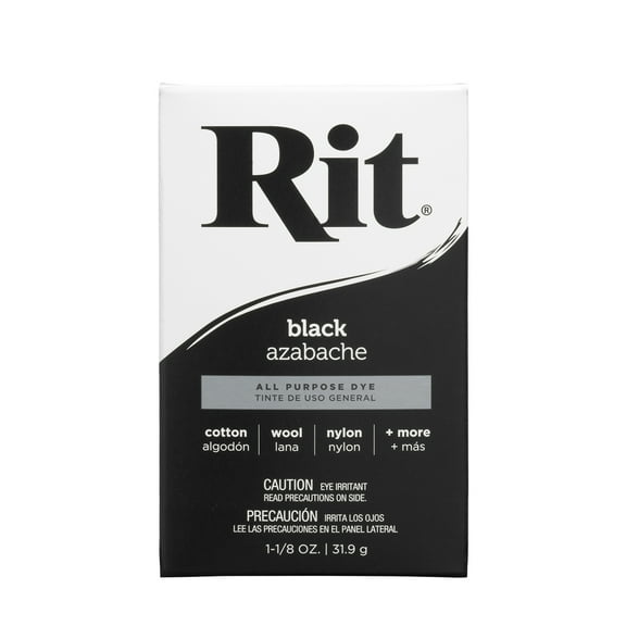 Rit All Purpose Powder Dye, Black, 1 1/8 oz.