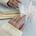 thumbnail image 1 of WIFKLSIIPG Rotatable Ring Simple Classic Ring Fashion Jewelry Light Feeling Design Ring Shiny Ring, 1 of 4