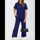 thumbnail image 3 of Conjunto Deportivo de Dos Piezas para Mujer, Informal, de Corta y Pantalón . Azul Oscuro L, 3 of 5