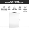 thumbnail image 3 of Non-Glare Acrylic Replacement for 12x15 Picture Frame, Replacement Plexiglass for 12x15 Photo, 3 of 7