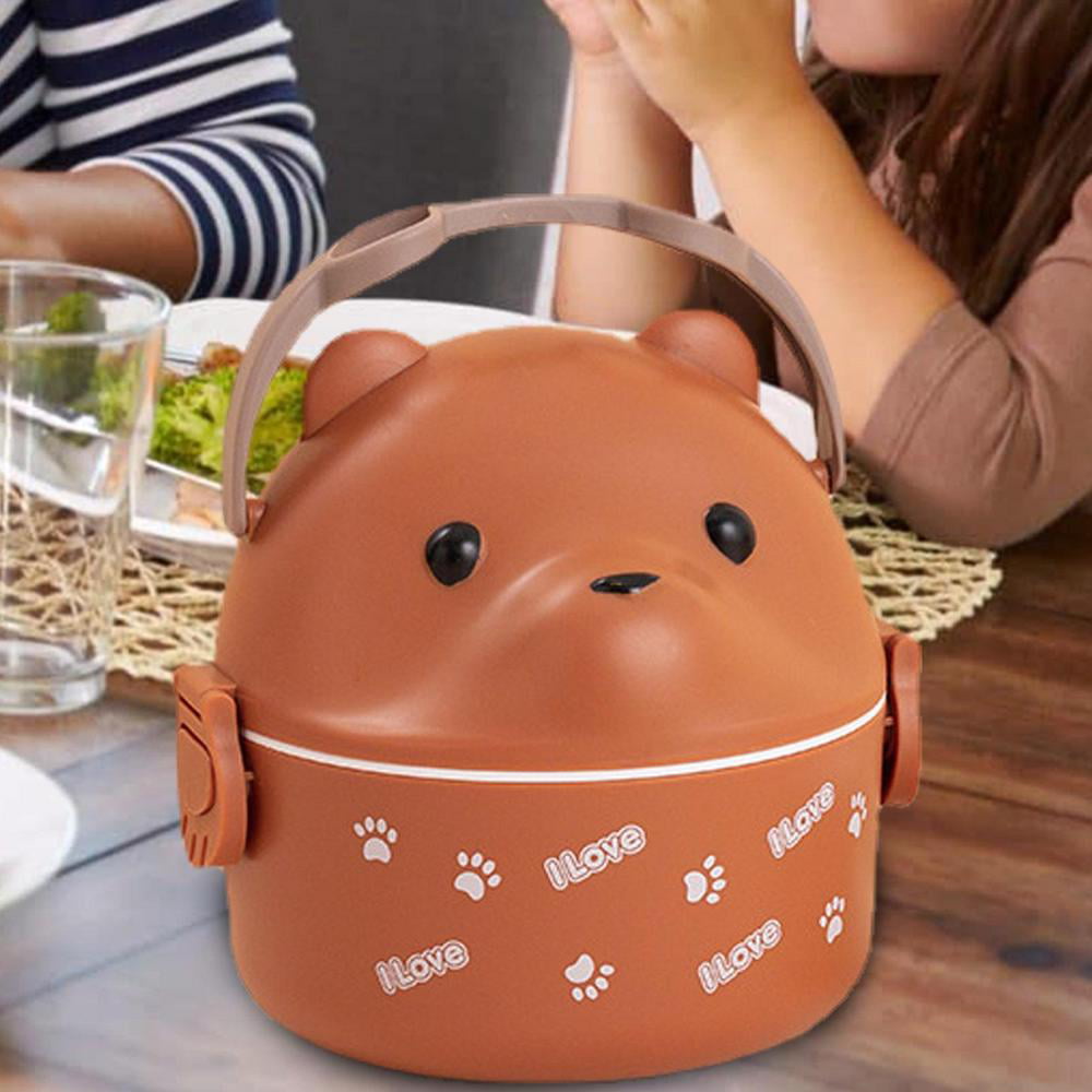 Kutsuwa Miffy & Teddy Bear Lunch Box Aluminum Bento Box – Japanese Taste