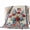 Beige, variant on Independence Day Quilted Comforters Cooling Blanket Oversized King Size, Red Blue USA Flag Penang Flower Stars Linen Texture Cold Comfort for Hot Sleepers Air Conditioning Quilt Blanket for Bed