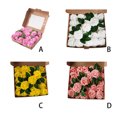 thumbnail image 2 of Inteprter Flor artificial Simulación Espuma Rosa Ramos de boda Centros de Fiesta de bienvenida al bebé Guirnalda Decoración Artesanía Rosa claro Inteprter HA084078-04, 2 of 6