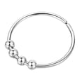 thumbnail image 1 of Ladies Anxiety Ring Rattles Copper Decompression Ring Fidget Bead Ring, 1 of 2