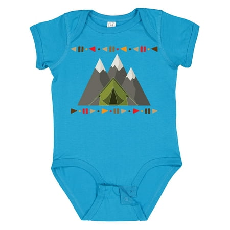 

Inktastic Camping Hiking Mountain Adventure Gift Baby Boy or Baby Girl Bodysuit