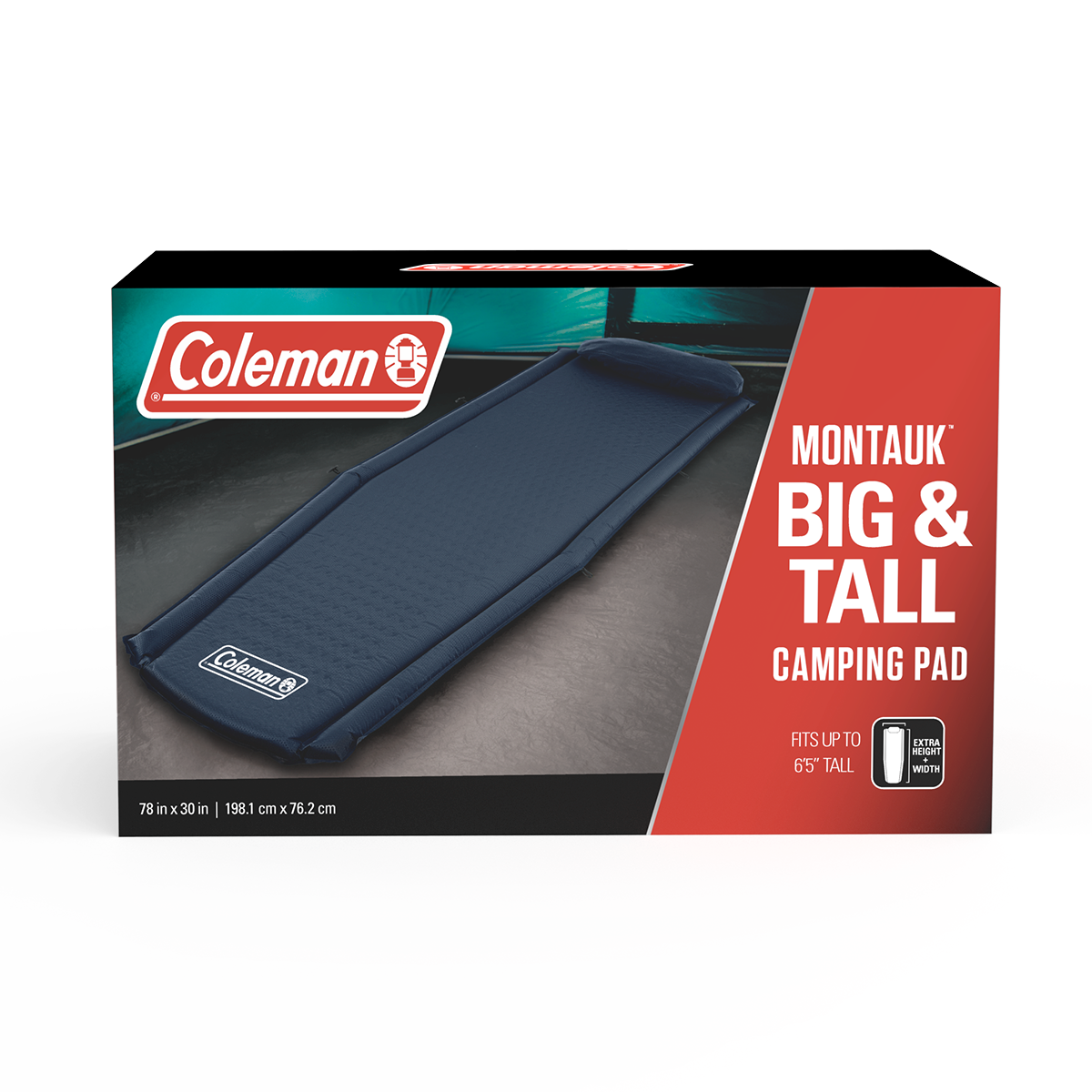 thumbnail image 6 of Coleman Montauk™ Big and Tall Self-Inflating Sleeping Pad, Blue Nights, 6 of 8