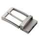 thumbnail image 1 of Hebillas de pasador para hombre, hebilla de cinturón de una sola punta, hebilla de correa de repuesto, decoración de cinturón 1 pieza gris perla, 1 of 9